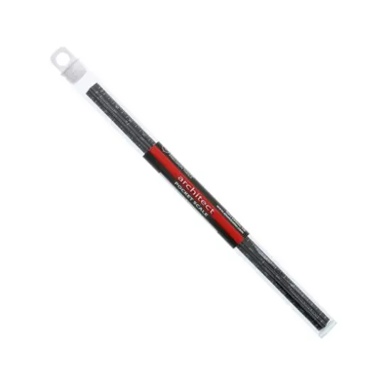 Alumicolor&reg; Architect Pocket Scale Black {1}