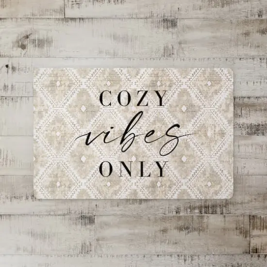 Cozy Vibes Only Floor Mat, 18" x 27" {3}
