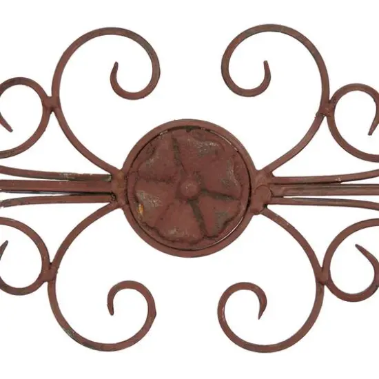44" Brown Metal Rustic Wall D&eacute;cor {5}
