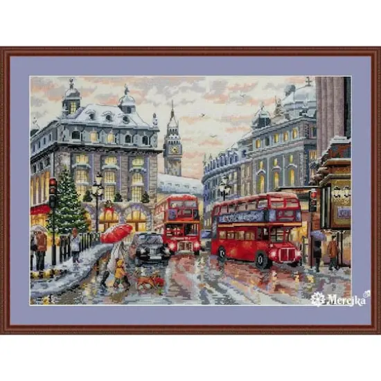 Merejka London Counted Cross Stitch Kit {1}