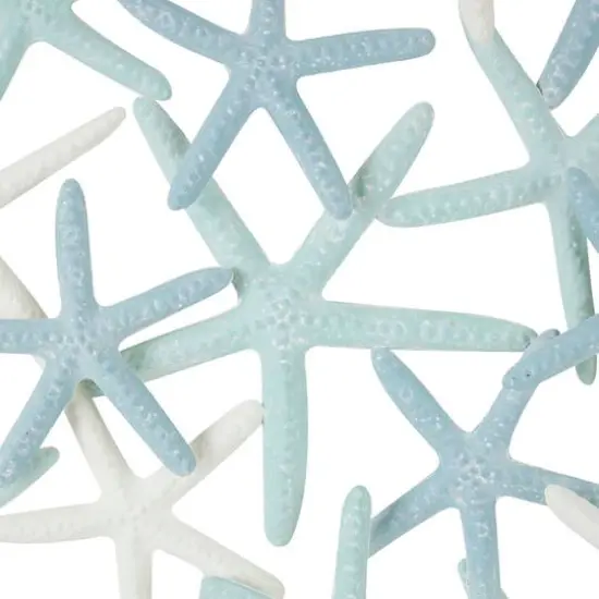 Light Blue Metal Overlapping Starfish Wall D&eacute;cor {7}