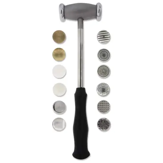 The Beadsmith&reg; Interchangeable Texturing Hammer {1}