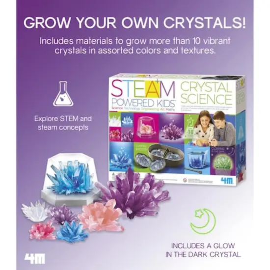 STEAM Powered Kids&trade; Crystal Science Kit {4}