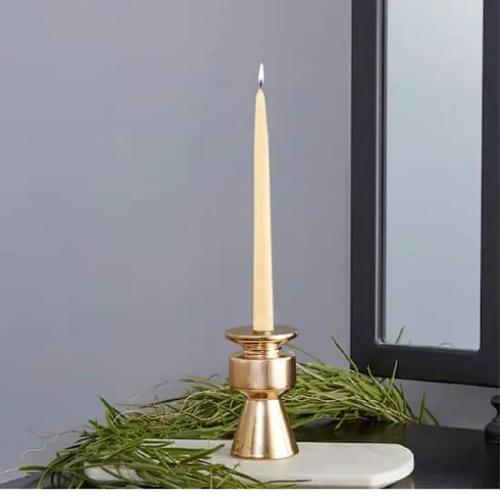 Root Candles 9" Unscented Taper Candles, 12ct. Buttercream {4}