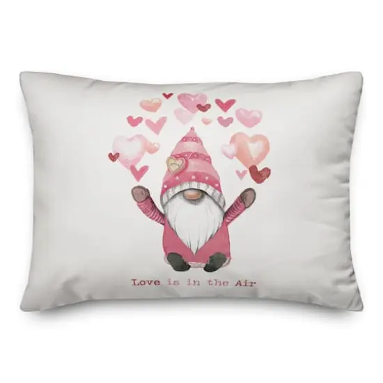 Love In The Air Throw Pillow, 14" x 20" {1}