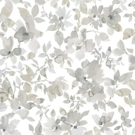 RoomMates Watercolor Floral Peel & Stick Wallpaper Tan {1}