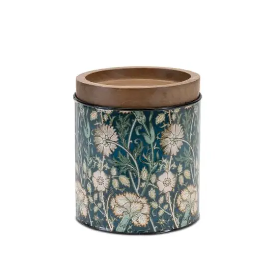 Round William Morris Canister Set {7}