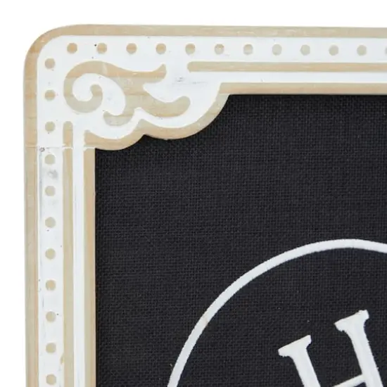 24" Black Hot Coffee Wall Sign {5}