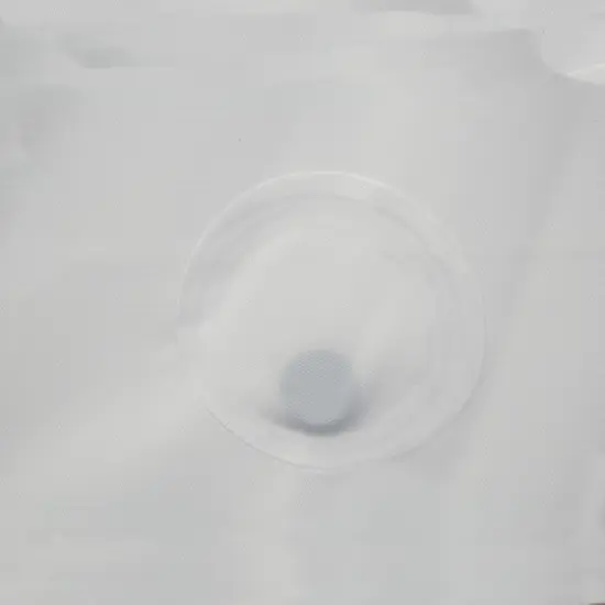 Bath Bliss Sanitized Shower Liner PVC White {4}