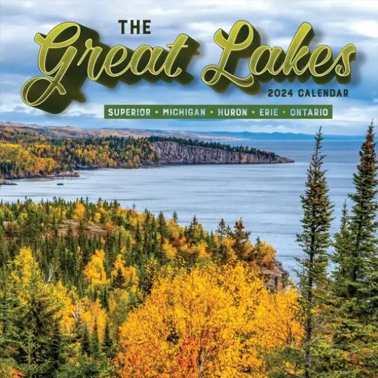 TF Publishing 2024 Great Lakes Wall Calendar {1}
