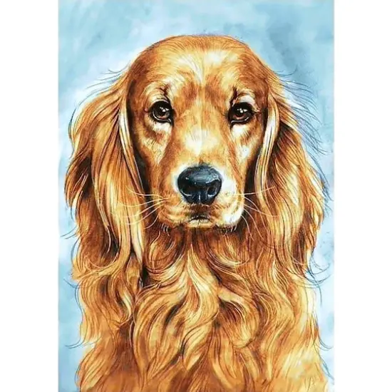 Crafting Spark Faithful Dog Diamond Painting Kit {3}