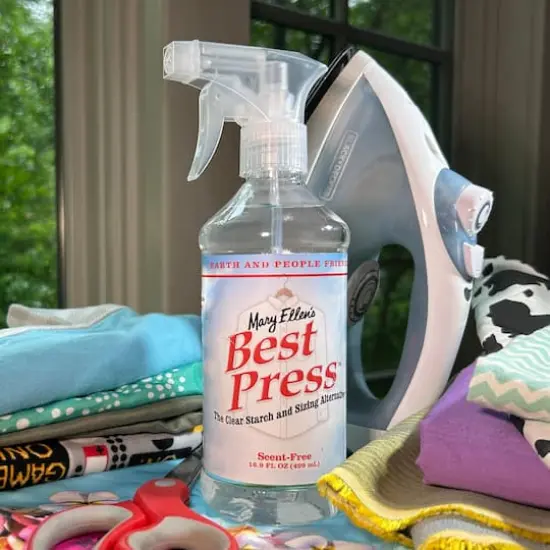 Mary Ellen's Best Press 16.9oz. Scent Free Spray Starch & Sizing Alternative {3}