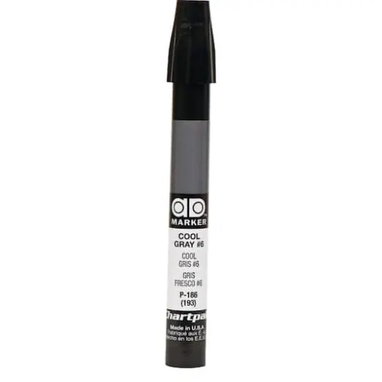 Chartpak Ad&trade; Marker P186 Cool Gray 6 {1}
