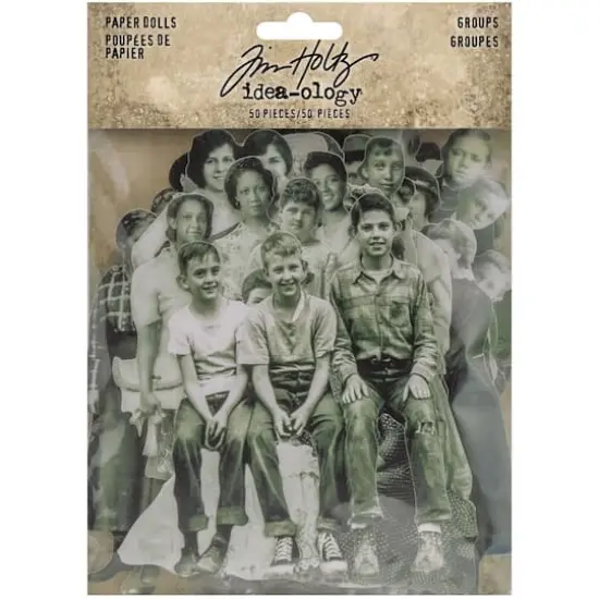 Idea-Ology Paper Dolls Die-Cuts 50/Pkg-Groups {1}