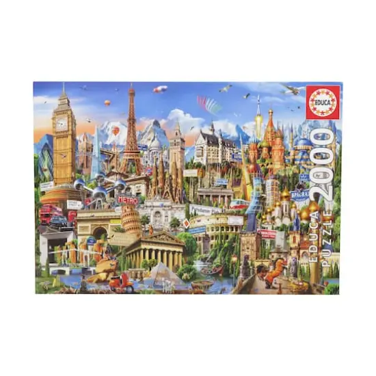 Europe Landmarks: 2000 Pcs {4}