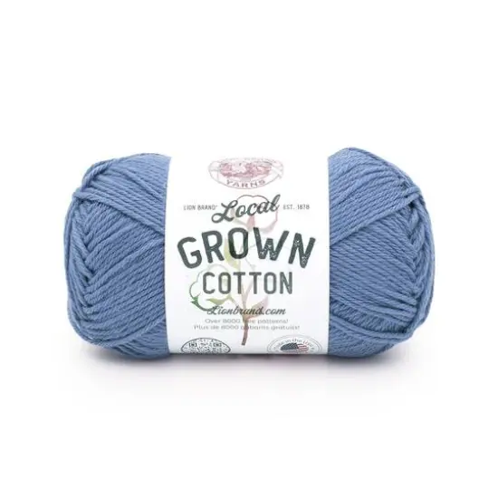 Lion Brand&reg; Local Grown Cotton Yarn Bluebell {1}