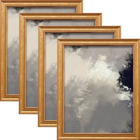 4 Pack: Craig Frames Stratton Aged Gold Picture Frame {6}