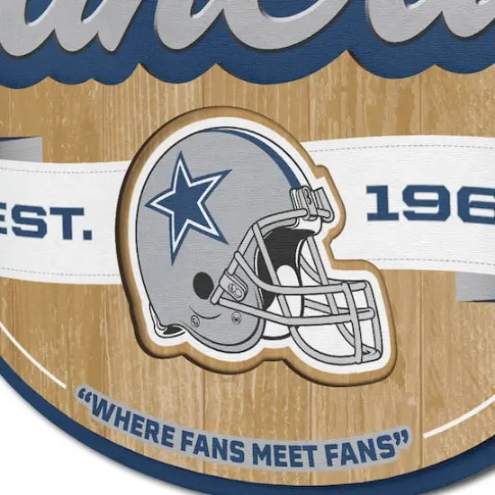 NFL Fan Cave Sign Dallas Cowboys {5}