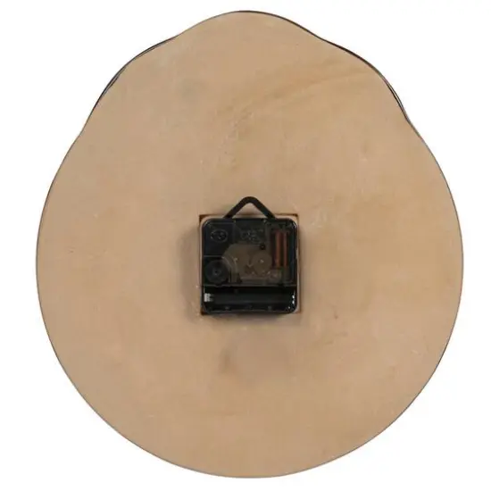 Hello Honey® Brown & White Night Sky Embossed Stoneware Clock {6}