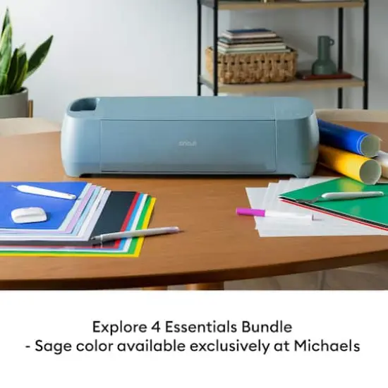 Cricut Explore&reg; 4 in Sage & Essentials Bundle {3}