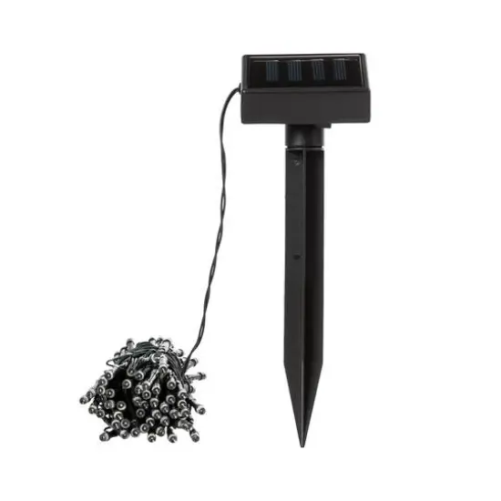 Glitzhome&reg; 22ft. Solar String Lights with 50 LEDs {5}