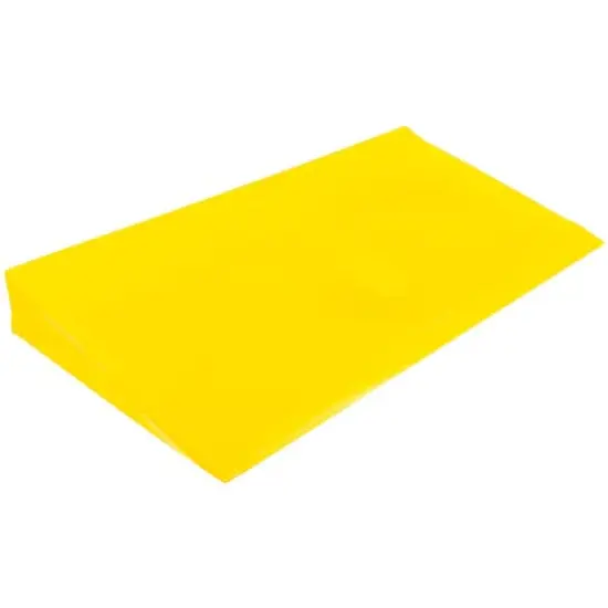 JAM Paper 5.25" x 10" Plastic Hook & Loop Closure Envelopes, 12ct. Yellow {6}
