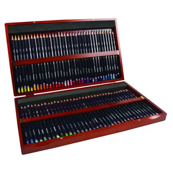 Derwent&reg; Studio Colored Pencil 72 Color Wood Box Set {4}