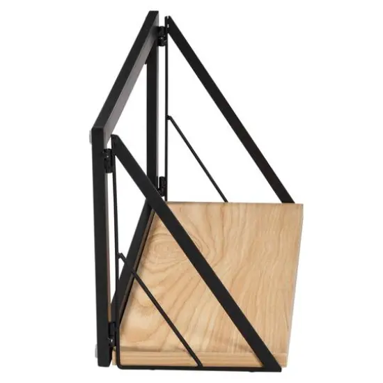 Honey Can Do Maple 18" Floating Wall Shelf {9}