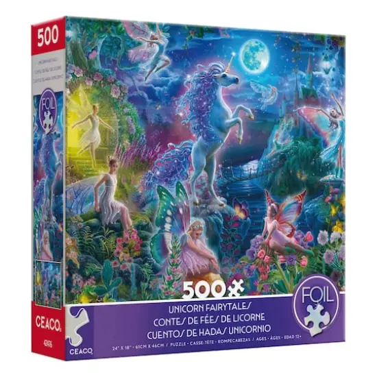 Assorted Foil 500 Piece Puzzle {13}