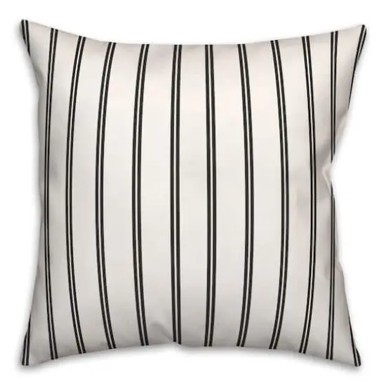 The Olde Dead & Breakfast Stripes Throw Pillow {3}