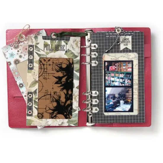 Elizabeth Craft Metal Die-Planner Pocket 3 {3}
