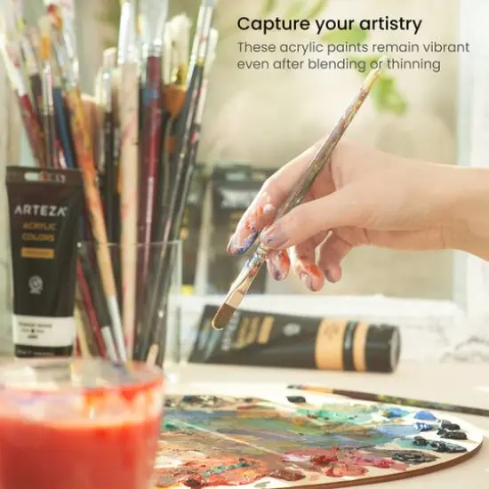Arteza&reg; 14 Color Acrylic Paint Set {7}