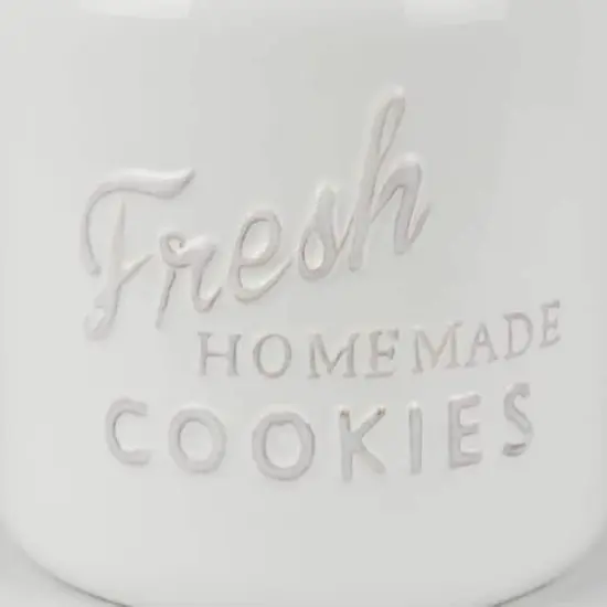 DII&reg; 9" Aqua & White Ceramic Cookie Jar {2}