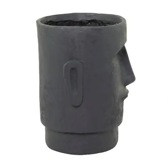 Grey Contemporary Planter, 13" x 14" x 18" {4}