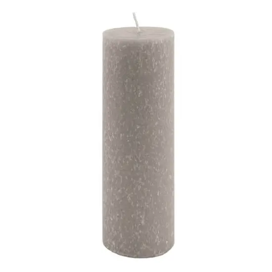 Root Candles 3" x 9" Unscented Timberline&trade; Pillar Candle Platinum {1}