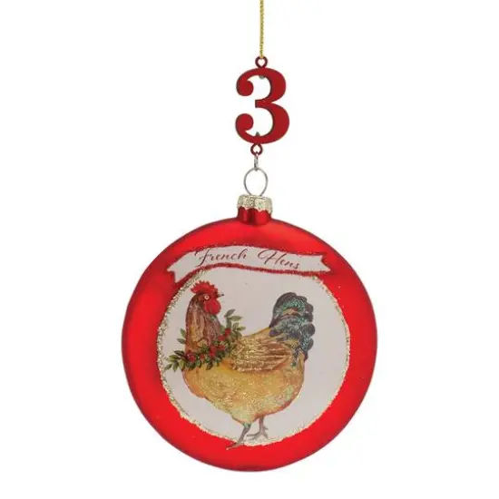 Twelve Days of Christmas Ornament Set {7}