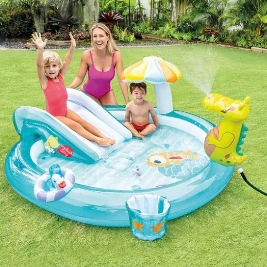 Intex Gator Inflatable Pool Play Center {3}