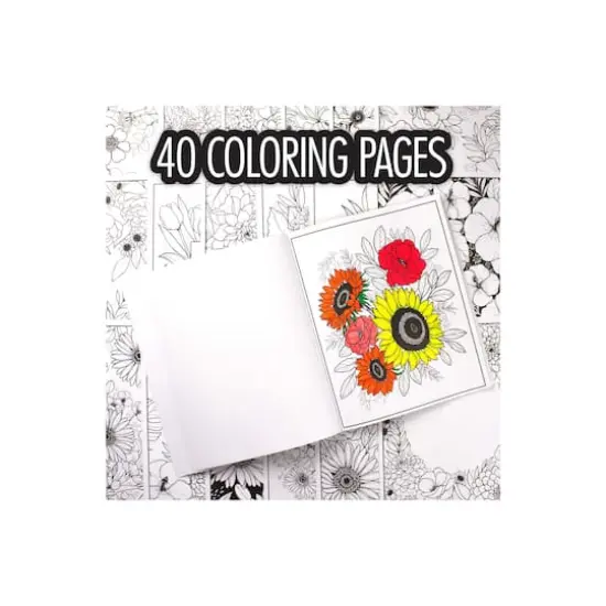 Crayola&reg; Florals Coloring Book {6}