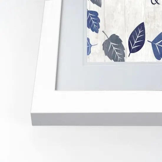 Thankful White Framed Print Wall Art {3}