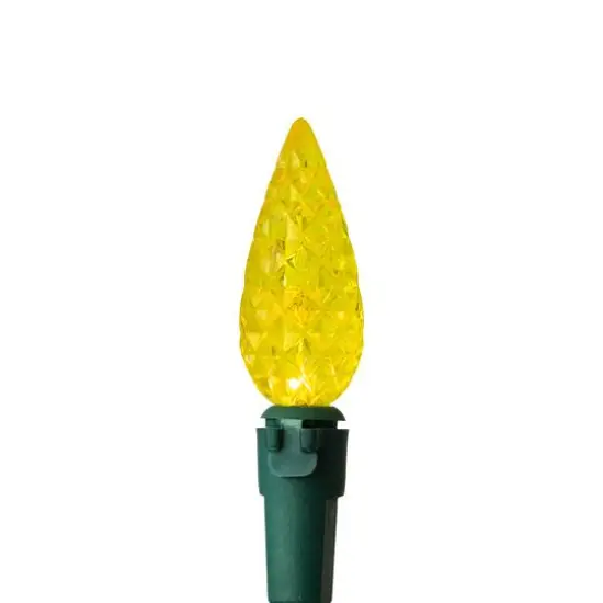 70ct. Multicolor Faceted C6 LED String Lights {5}