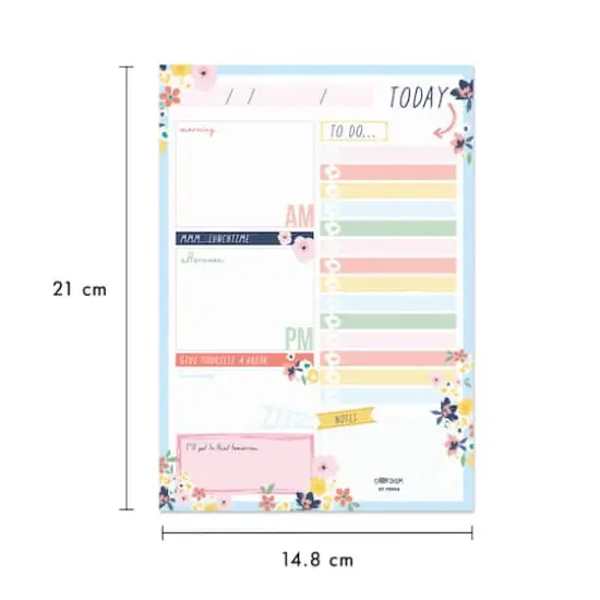 Carpe Diem Ditzy Floral Daily Planner Pads, 6ct. {5}