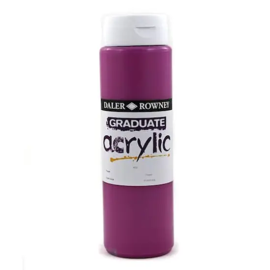 Daler-Rowney&reg; Graduate Acrylic, 500mL Purple {1}