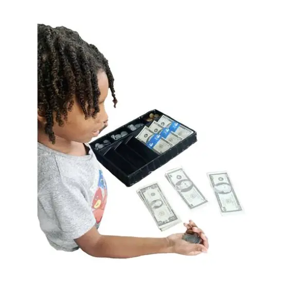 Play Money Set - Kids Bank {12}