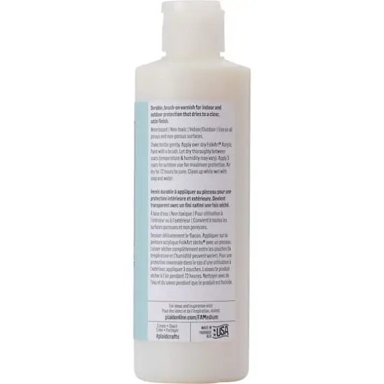 FolkArt&reg; Satin Varnish {3}