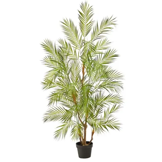 4.5ft. Potted Areca Artificial Palm Tree {1}