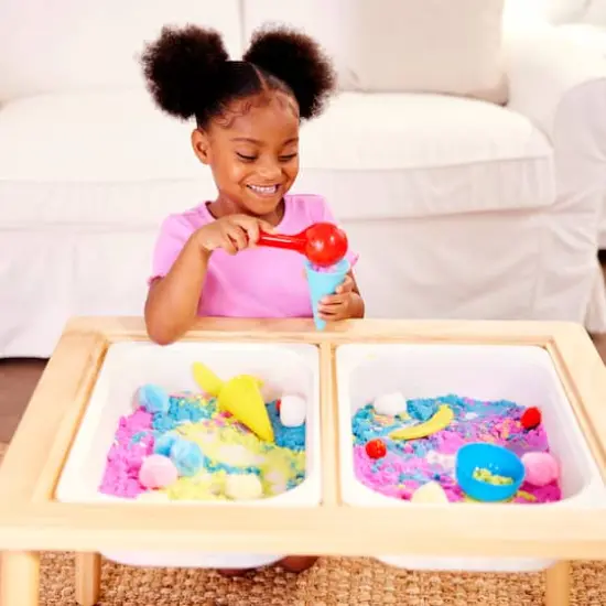 Creativity for Kids&reg; Deluxe Activity Sensory Table with Ice Cream Shop {4}