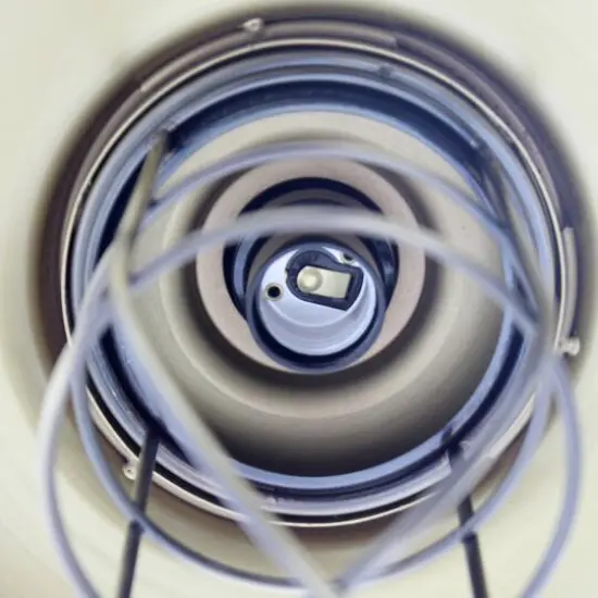 Lalia Home Modern Farmhouse 1 Light Floor Lamp Antique Brass {7}