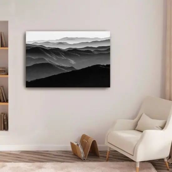 Lumaprints Smokies Sunrise Canvas Wall Art {3}