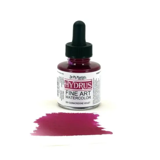 Dr. Ph. Martin's&reg; Hydrus&trade; Fine Art Watercolor, 1oz. 30H Quinacridone Violet {4}