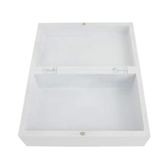 CosmoLiving by Cosmopolitan White Contemporary Box Set {4}